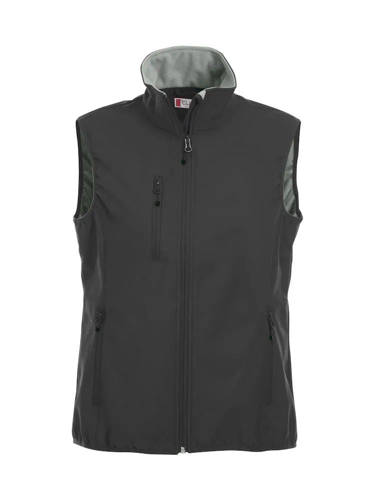 Vest - Clique - 'Basic Softshell Vest Ladies' - Sort