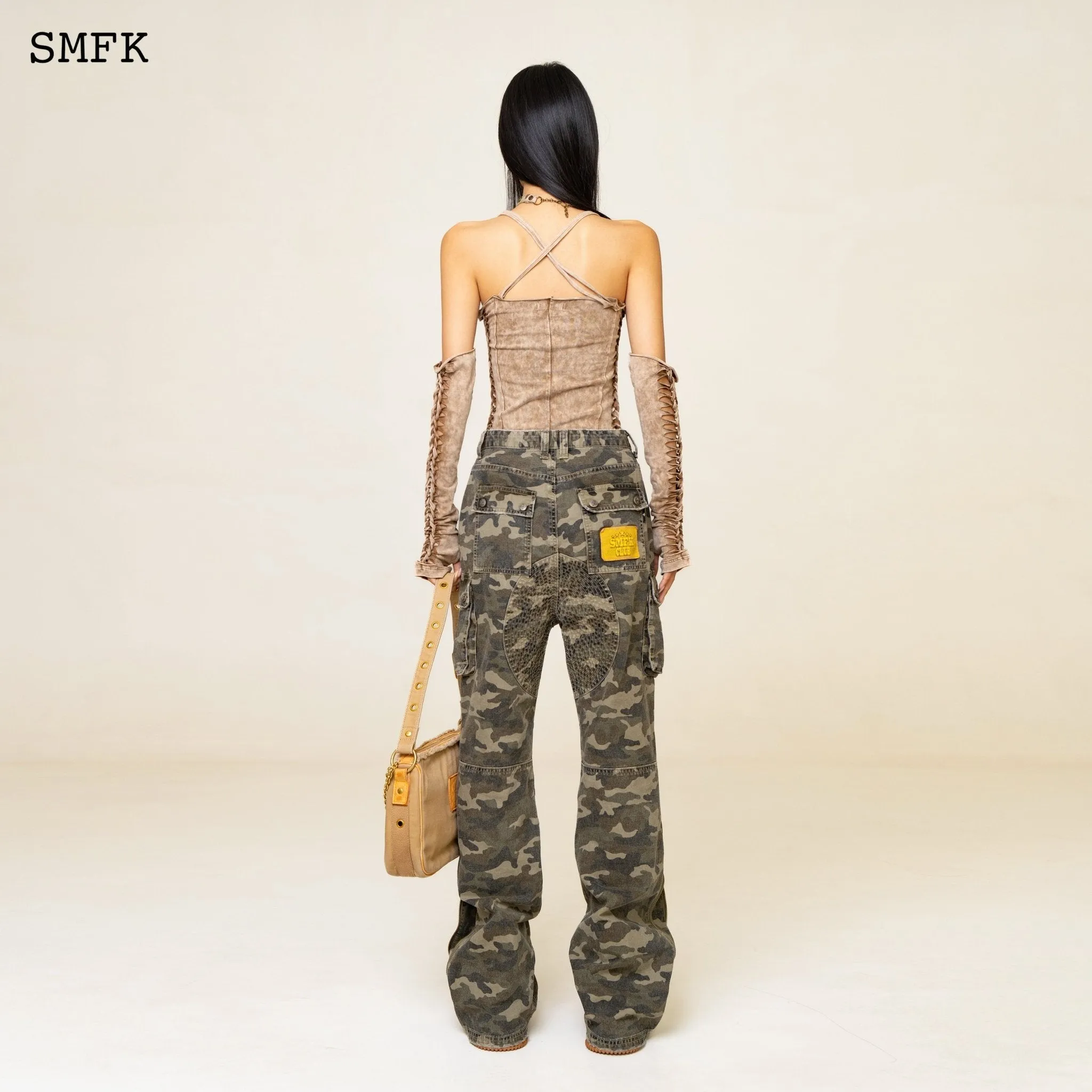 WildWorld Mermaid Camouflage Workwear Pants