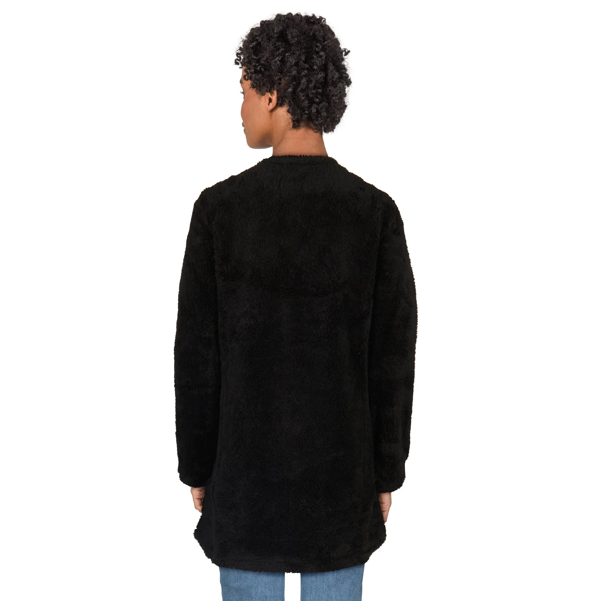 Women's Open Front Sherpa Jacket