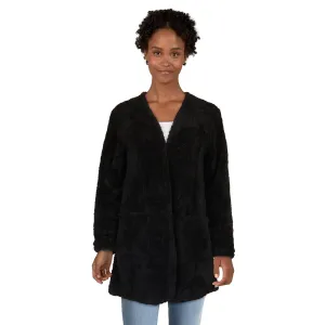 Women's Open Front Sherpa Jacket